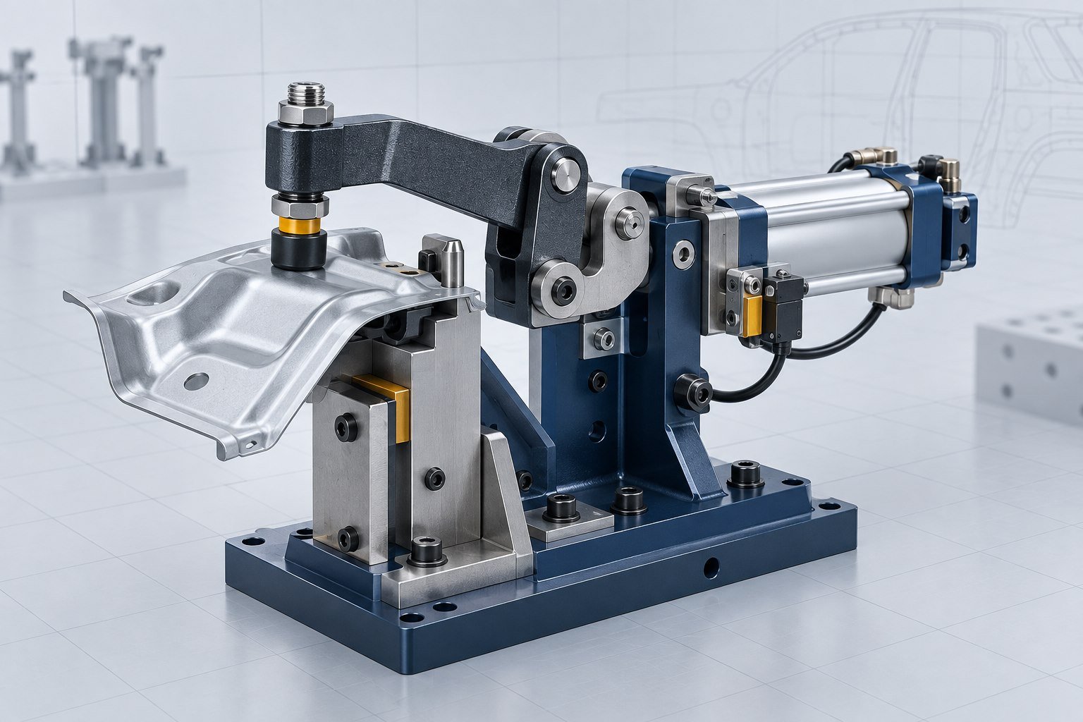 Clamp Unit Design in BIW Fixtures: Components, Workflow and Checks