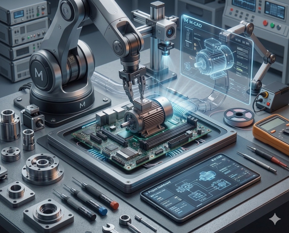 Engineer in Smart Factory with Digital Twin