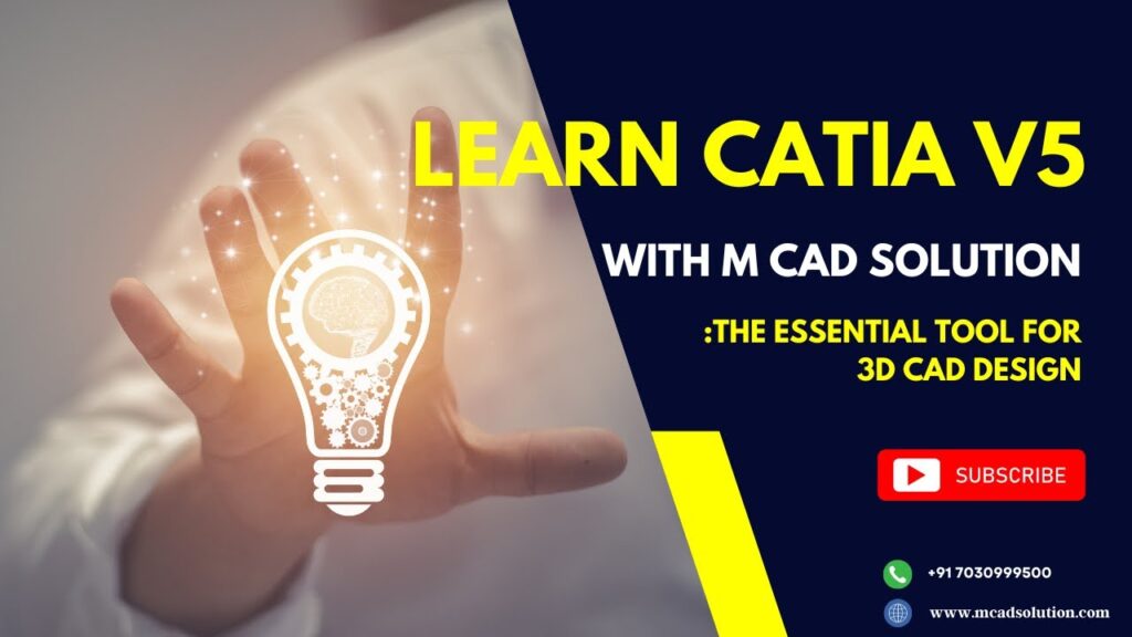 Video Thumbnail: CATIA V5: The Essential Tool for 3D CAD Design #mcad #design #cad #software #catia #3d